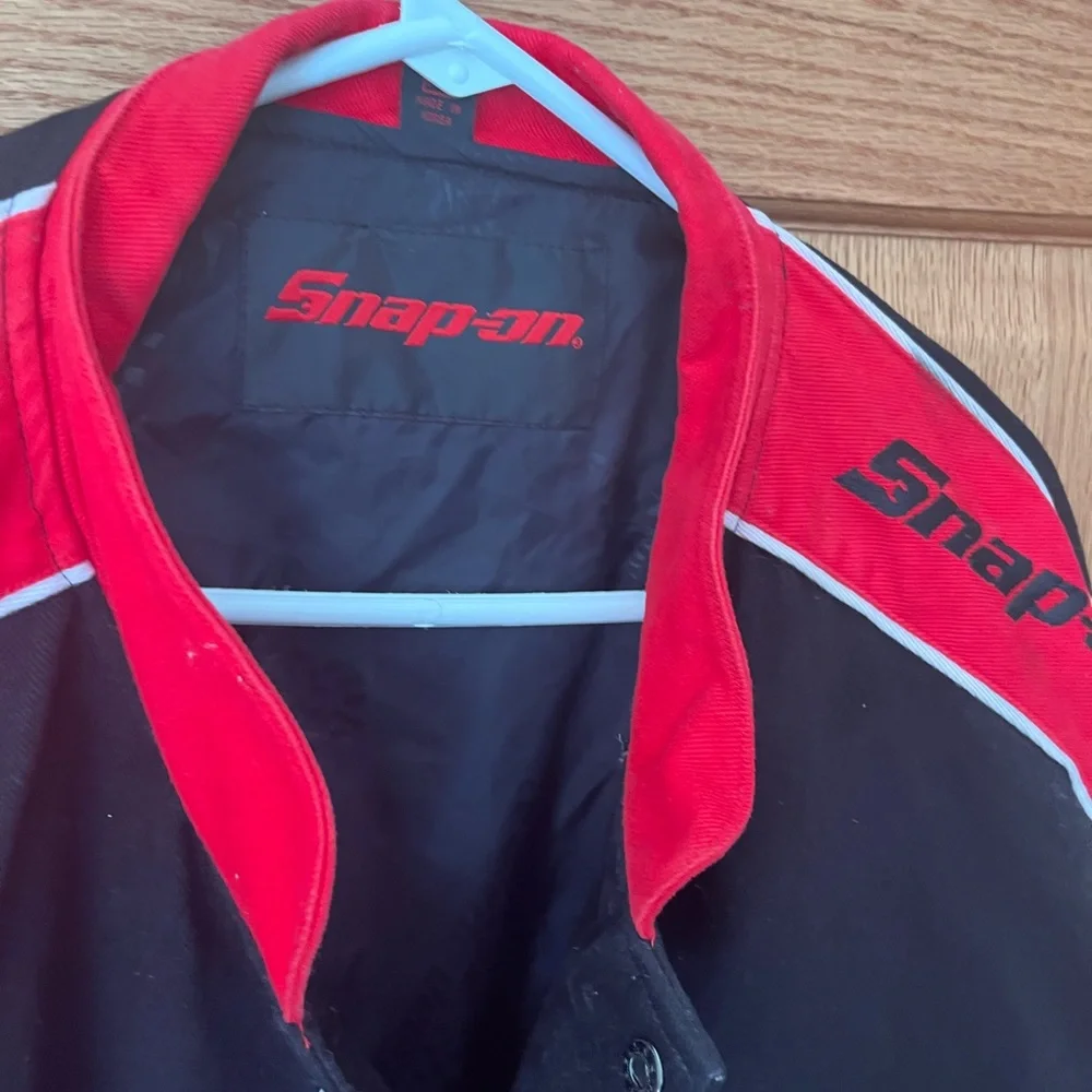 Snap on Racing black & red coat